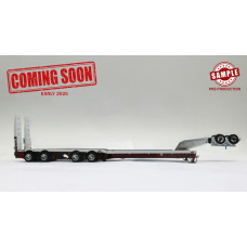 Drake dropdeck swingwing low loader + dolly white/red