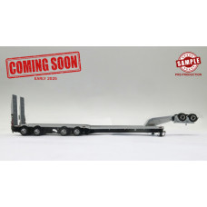 Drake dropdeck swingwing low loader + dolly white/black