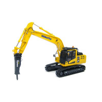 Komatsu PC210LC-11 with hammer drill